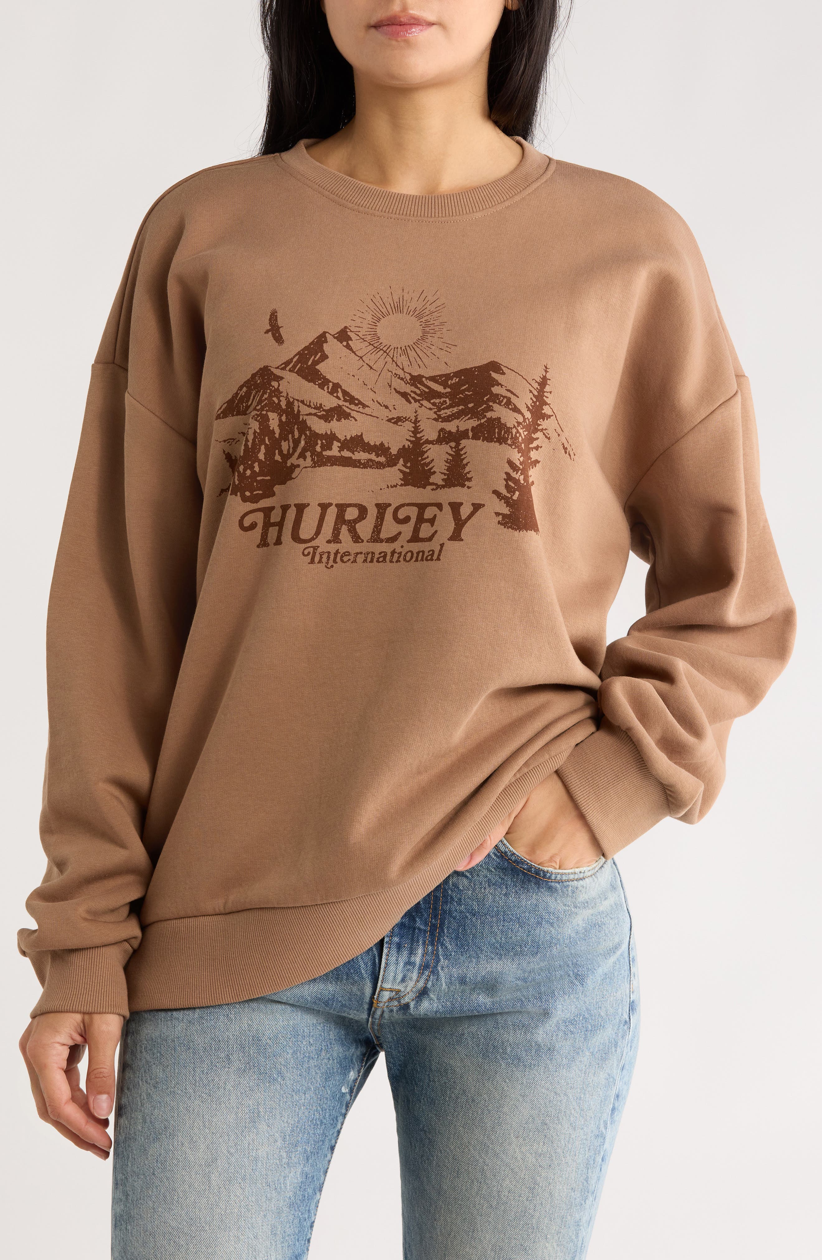 Hurley Escapism Long Sleeve Graphic T-Shirt