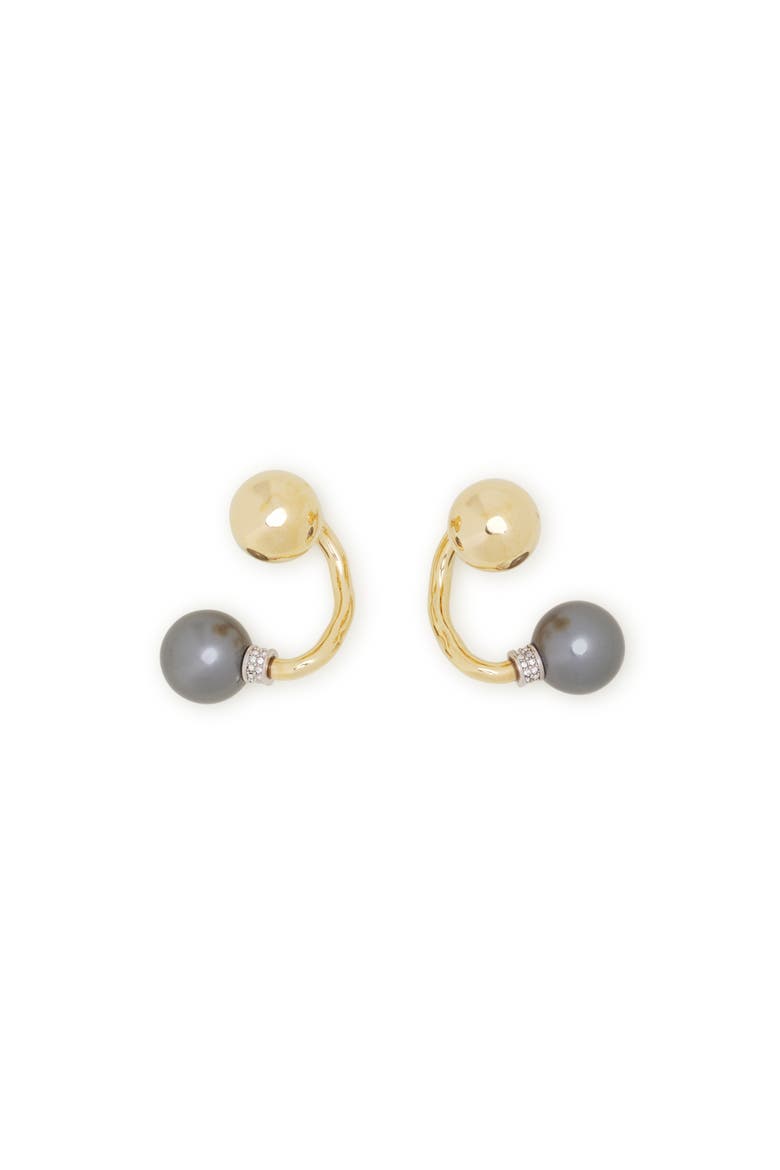 Les Perles By Lanvin Earrings, Main, color, Gold