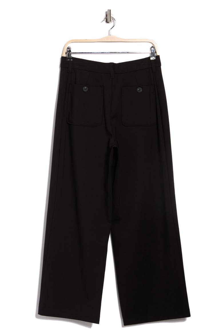 Ab Wide Leg Pants, Alternate, color, BLACK