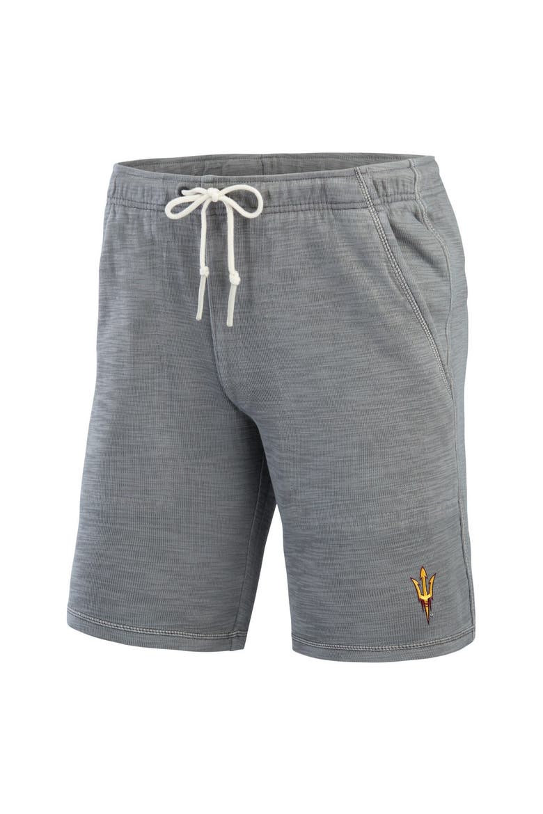 Men's Tommy Bahama Gray Arizona State Sun Devils Tobago Bay Tri-Blend Shorts, Alternate, color, Gray