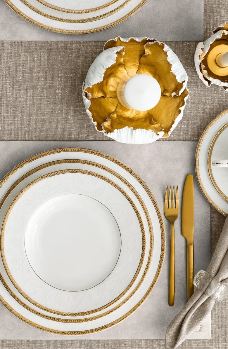 Togas Baglioni Plate, Alternate, color, White