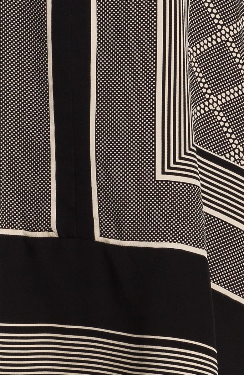 Vince Scarf Print Shift Dress, Alternate, color, 