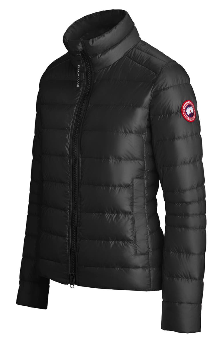 Canada Goose Cypress Packable 750-Fill-Power Down Puffer Jacket, Alternate, color, Black