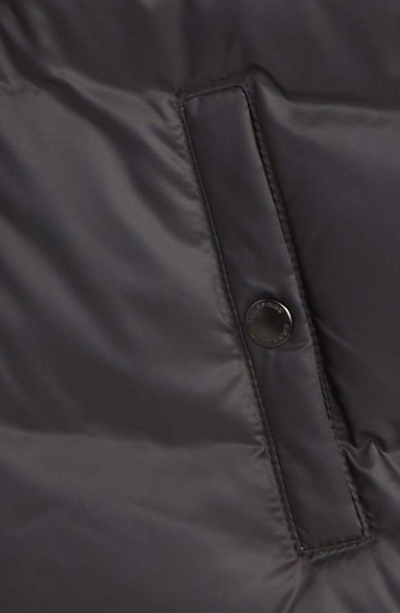 Burberry Rio Down Filled Puffer Jacket, Alternate, color, Charcoal