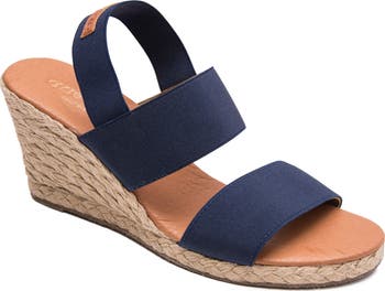 André Assous Allison Wedge Sandal (Women) | Nordstrom