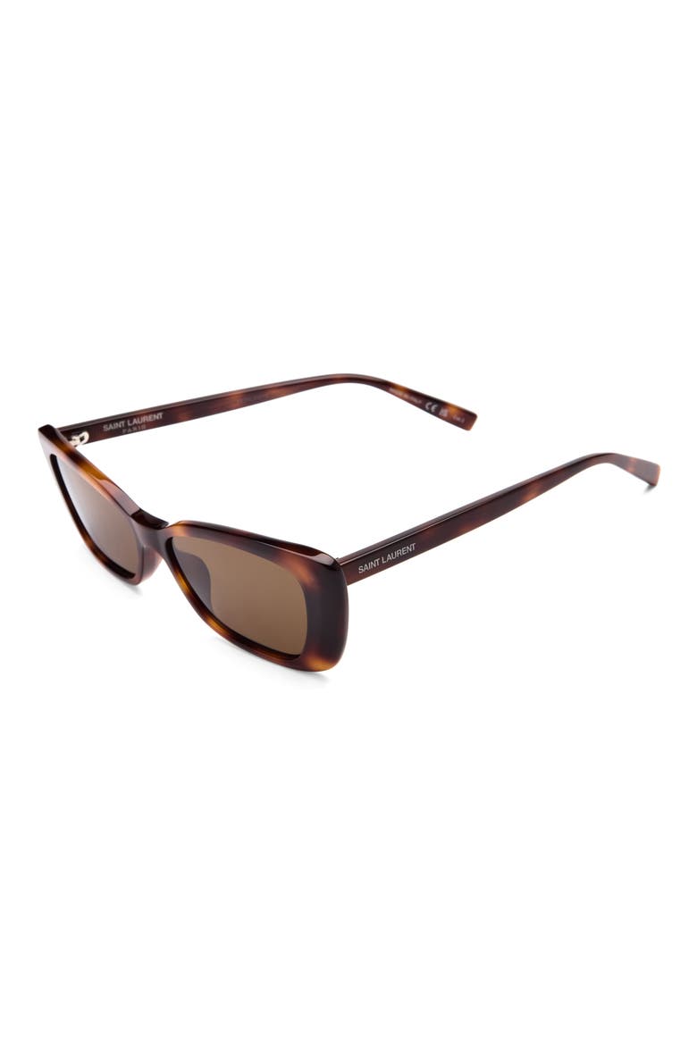 SL 943 Rectangle Sunglasses, Alternate, color, HAVANA