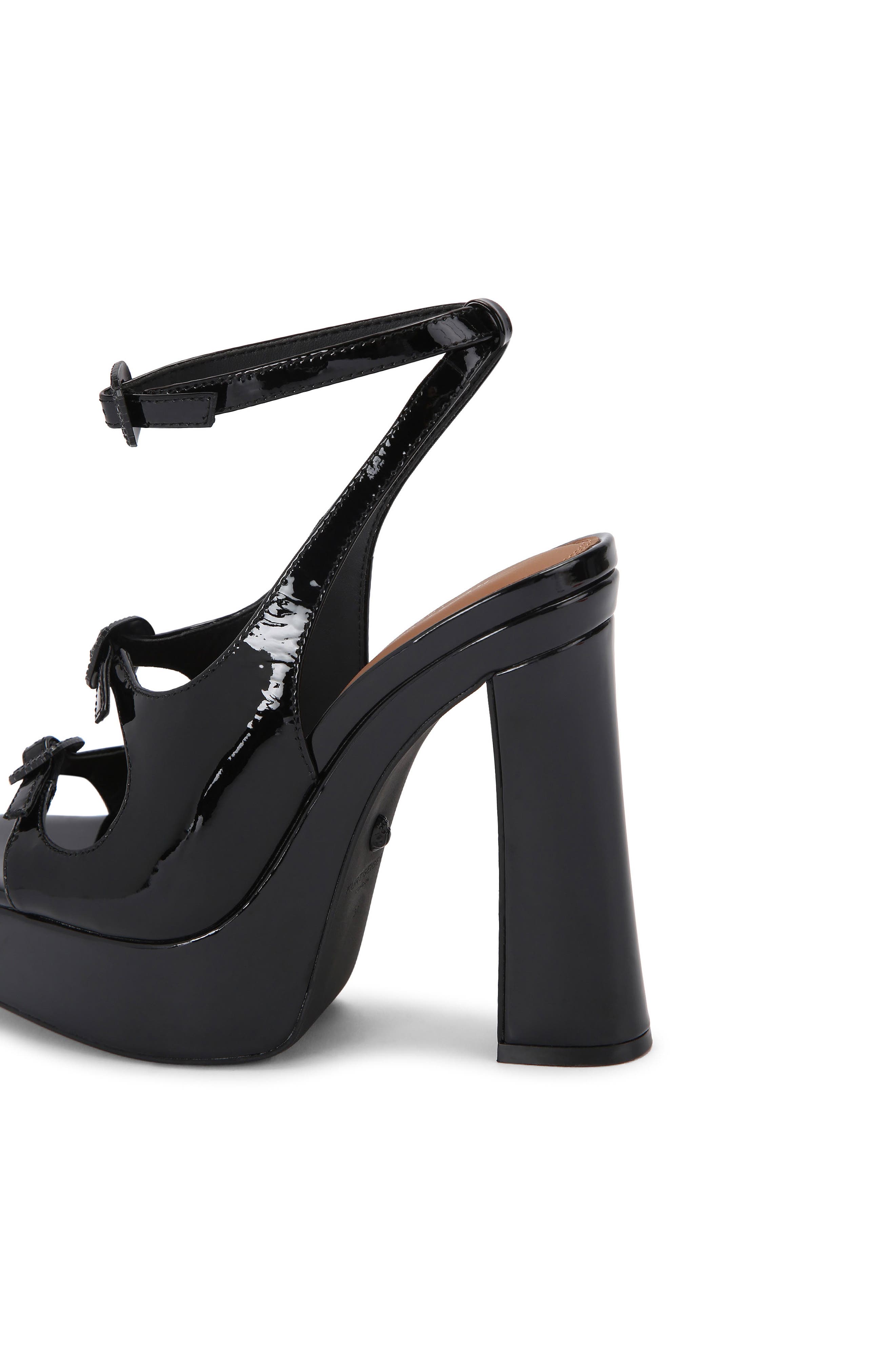 Kurt Geiger London Triple Buckle Platform Sandal, Alternate, color, 