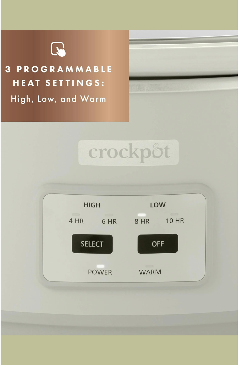 Crock-pot 7-Quart Cook & Carry Slow Cooker, Mushroom, Alternate, color, 