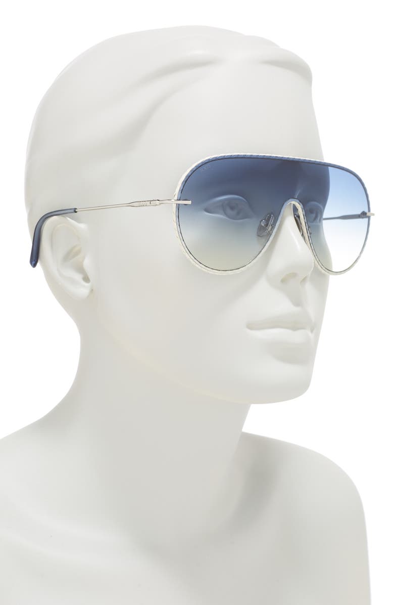 Tod's 60mm Shield Sunglasses, Alternate, color,