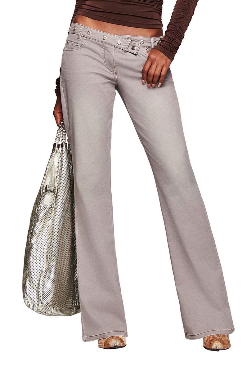 I.AM.GIA Greer Low Rise Flare Leg Pants, Main, color, 