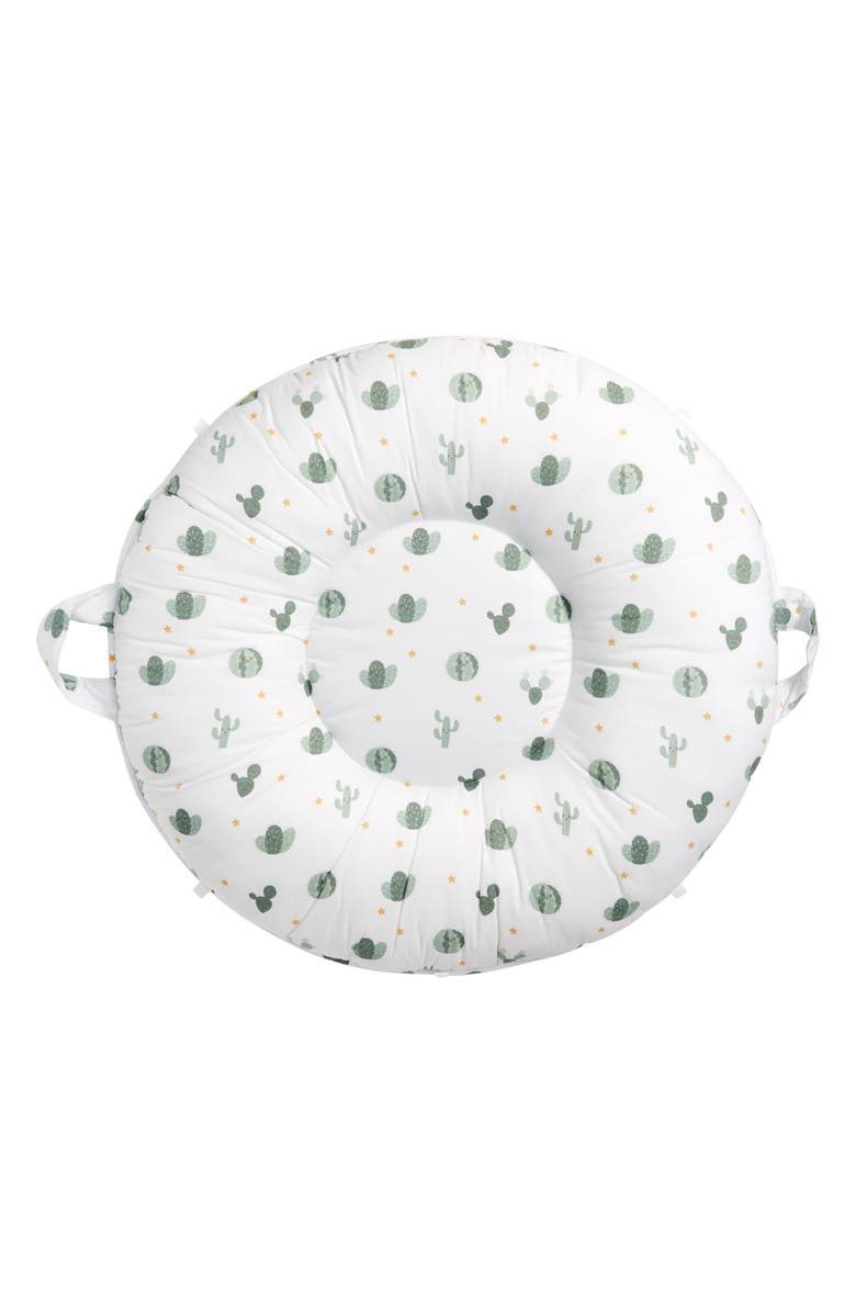 Pello Portable Floor Cushion, Main, color, Green
