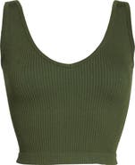 Free People Rib Brami Crop Tank