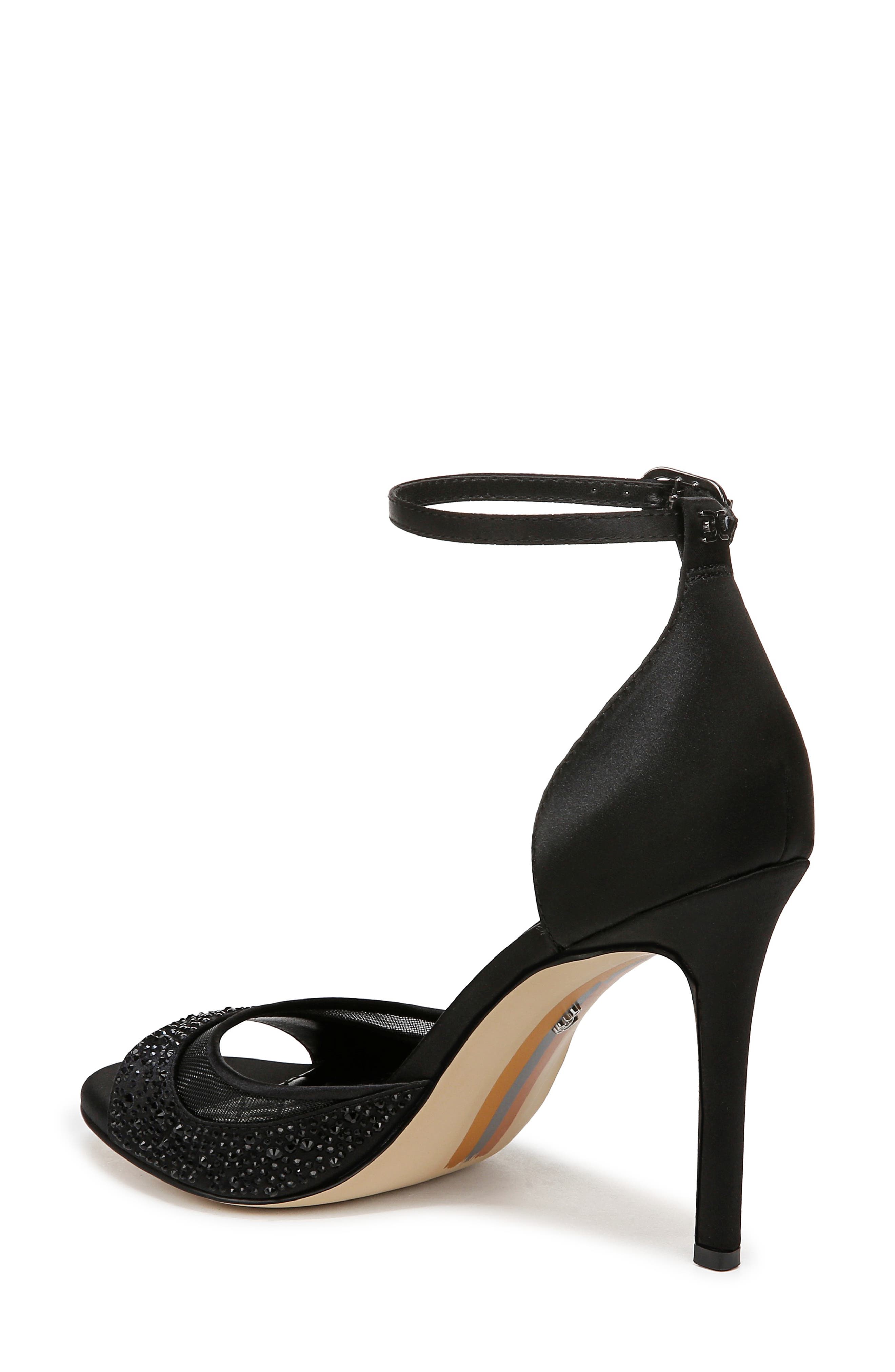 Sam Edelman Krissa Ankle Strap Sandal, Alternate, color, Black