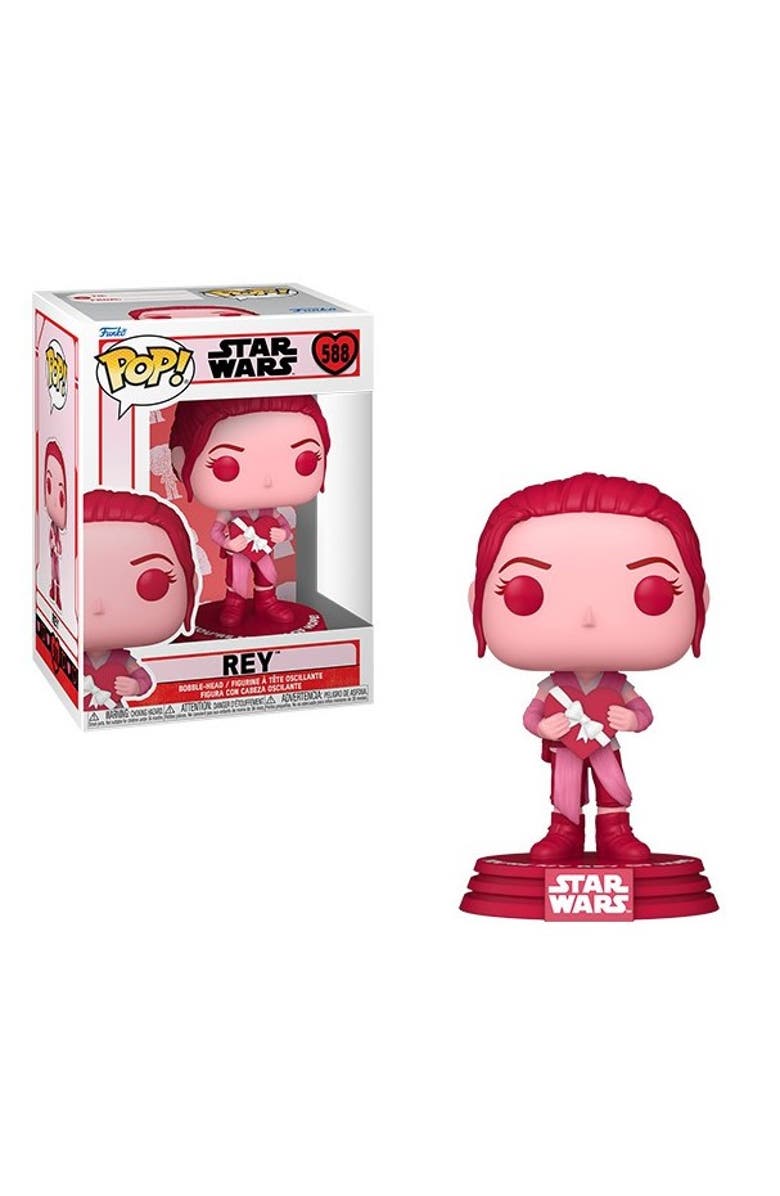 Funko Rey (Star Wars Valentines) Series 3 Funko Pop!, Main, color, Multi-Color