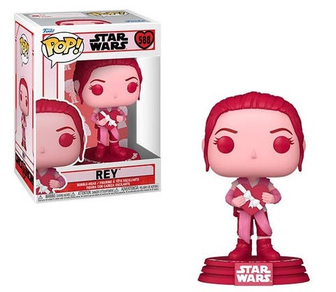 Rey (Star Wars Valentines) Series 3 Funko Pop!