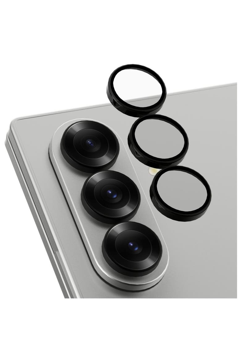 - Hybrid Lens Camera Lens Screen Protector for Samsung Galaxy Z Fold7 - Black, Alternate, color, Black