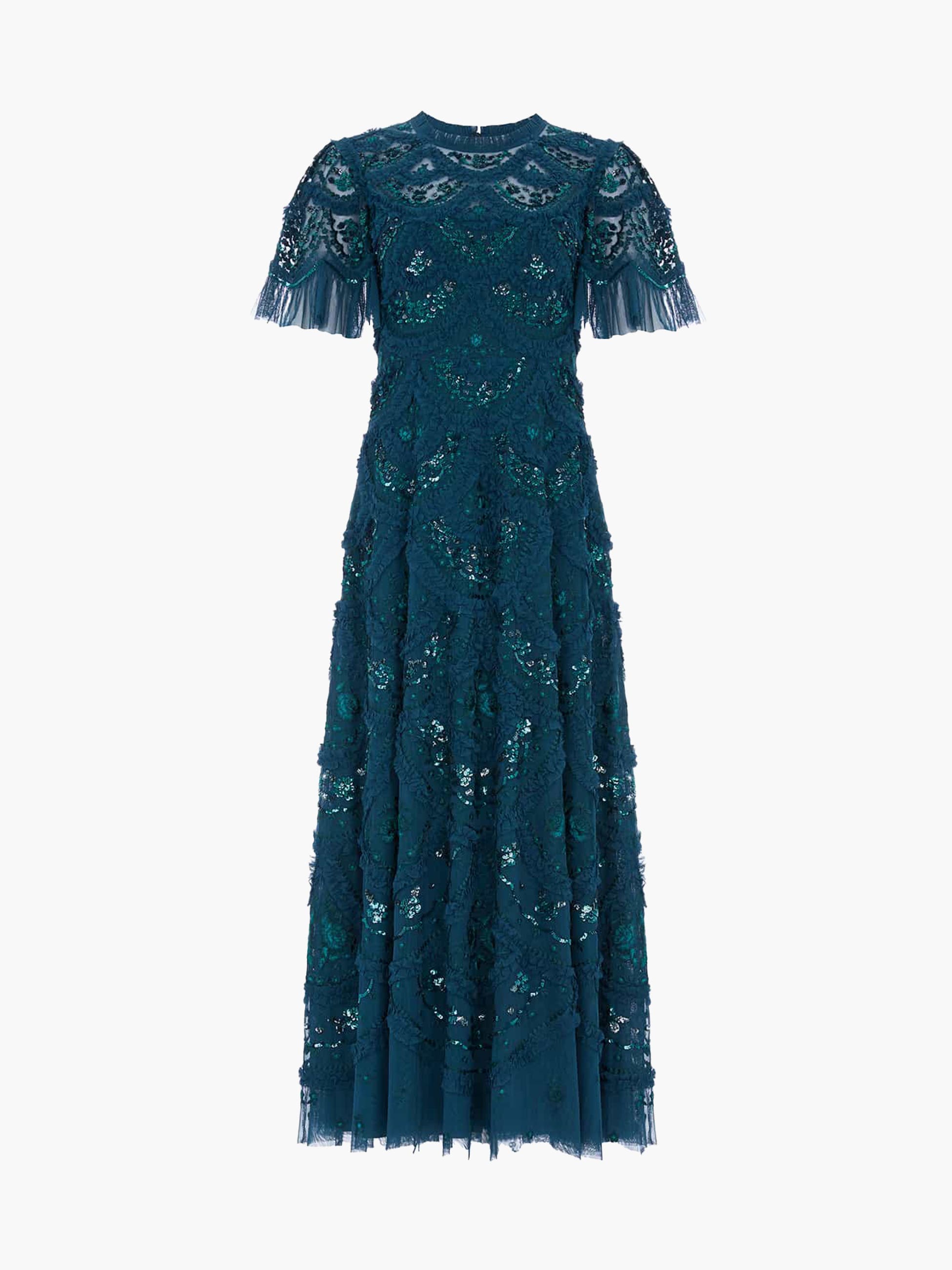 Carmen Ruffle Maxi Dress - image 4