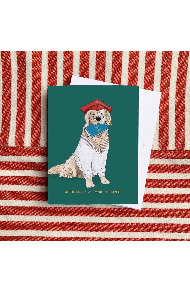 Ramus & Co Graduation Greeting Card Pack Sets (3 ct) Officially a Smarty Pants Golden, Alternate, color, Multi-Pack
