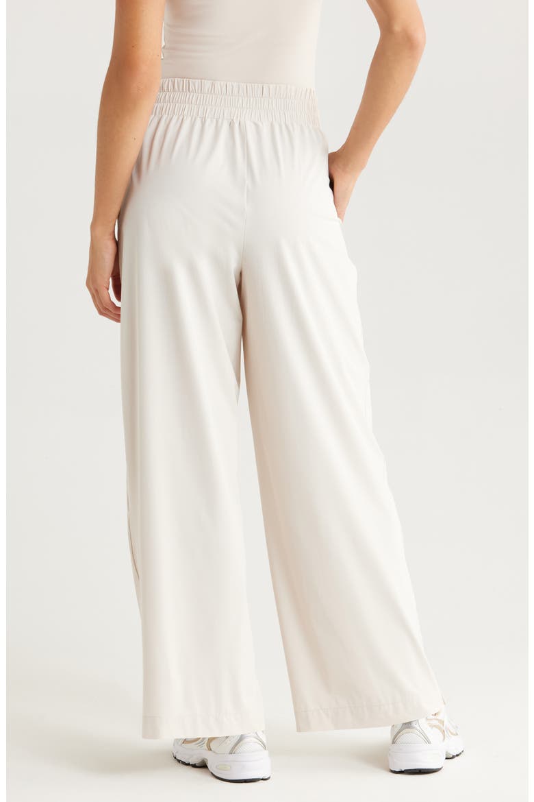 Atlas Wide Leg Pants, Alternate, color, MOONBEAM