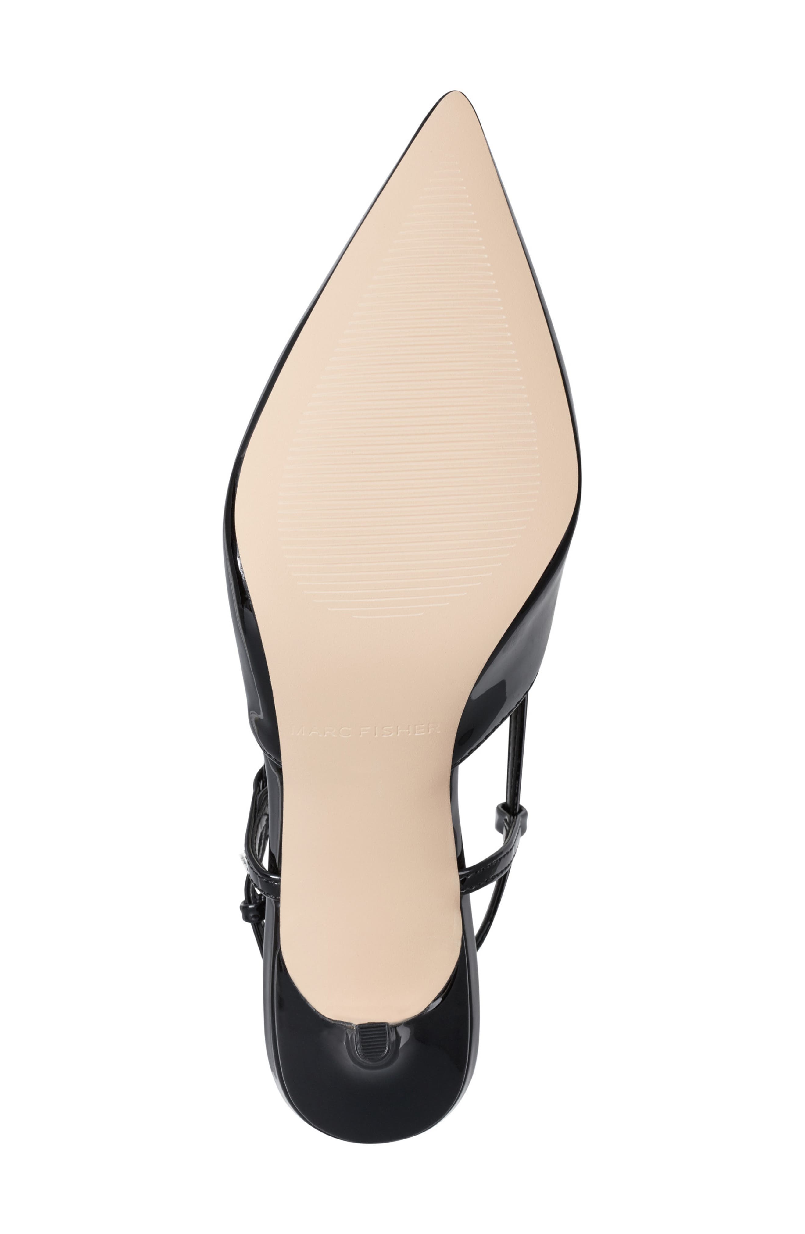 Marc Fisher Avila Kitten Heel Slingback Pump, Alternate, color, Black