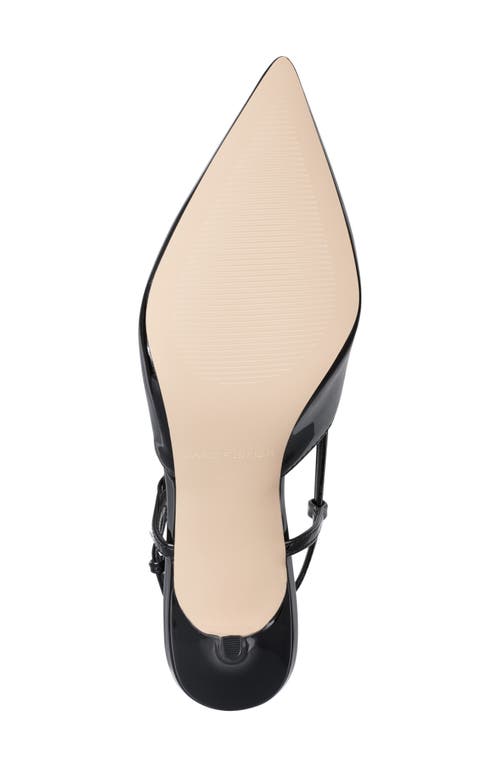 Marc Fisher Avila Kitten Heel Slingback Pump In Black