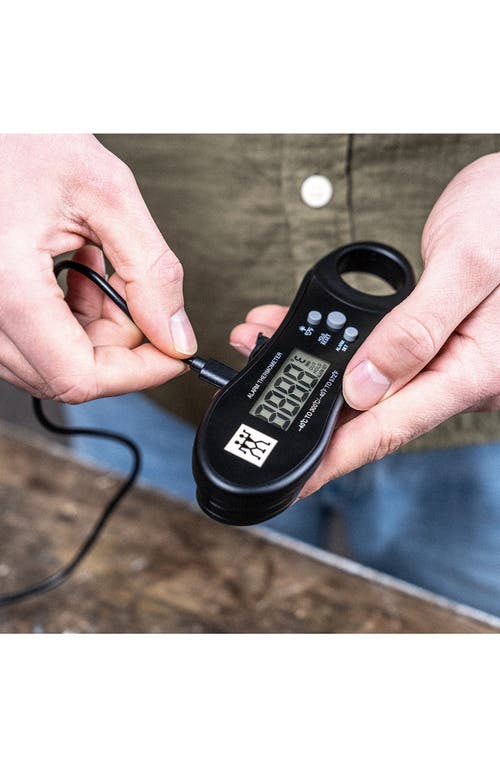 Zwilling Bbq Digital Cooking Thermometer In Black