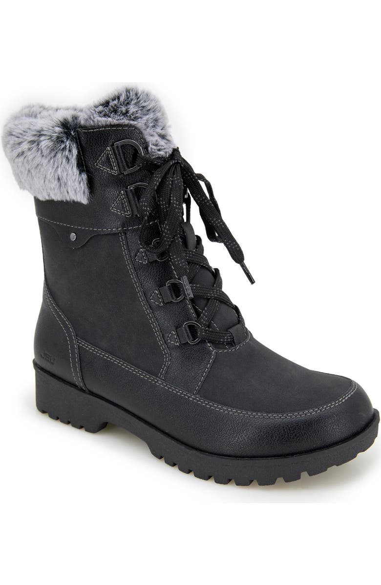 JBU Antonio Faux Fur Collar Boot, Main, color,