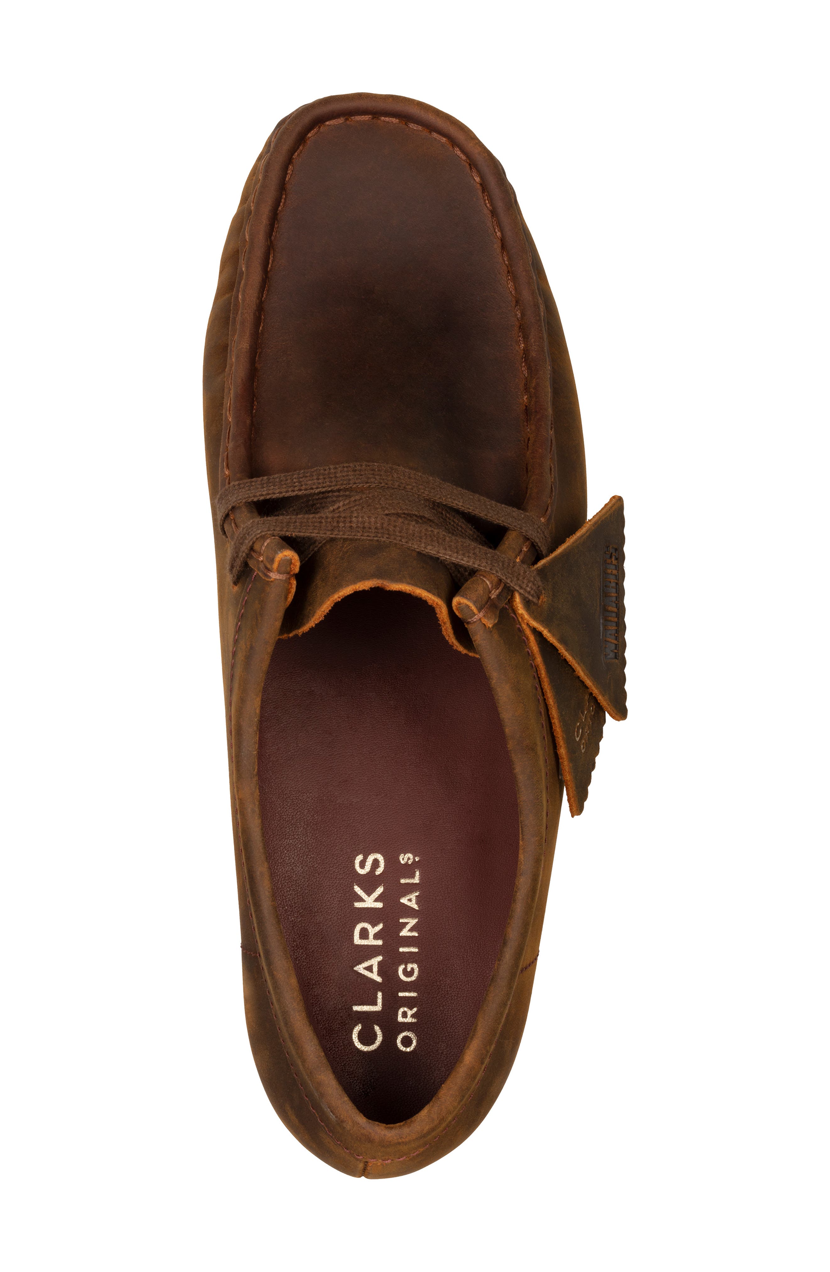 Clarks<sup>®</sup> Originals Wallabee Chukka, Alternate, color, Beeswax/ Beeswax Leather