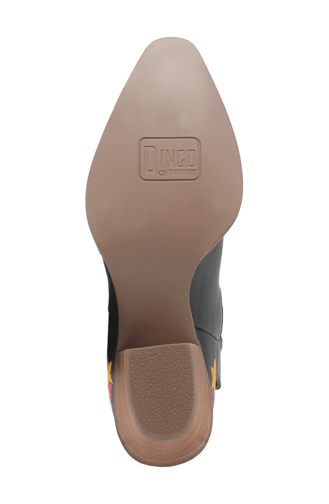 Dingo Melody Embroidered Western Boot, Alternate, color, 