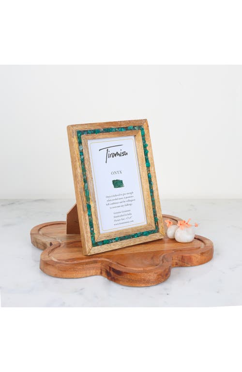 Tiramisu Moonglow Picture Frame In Green Onyx