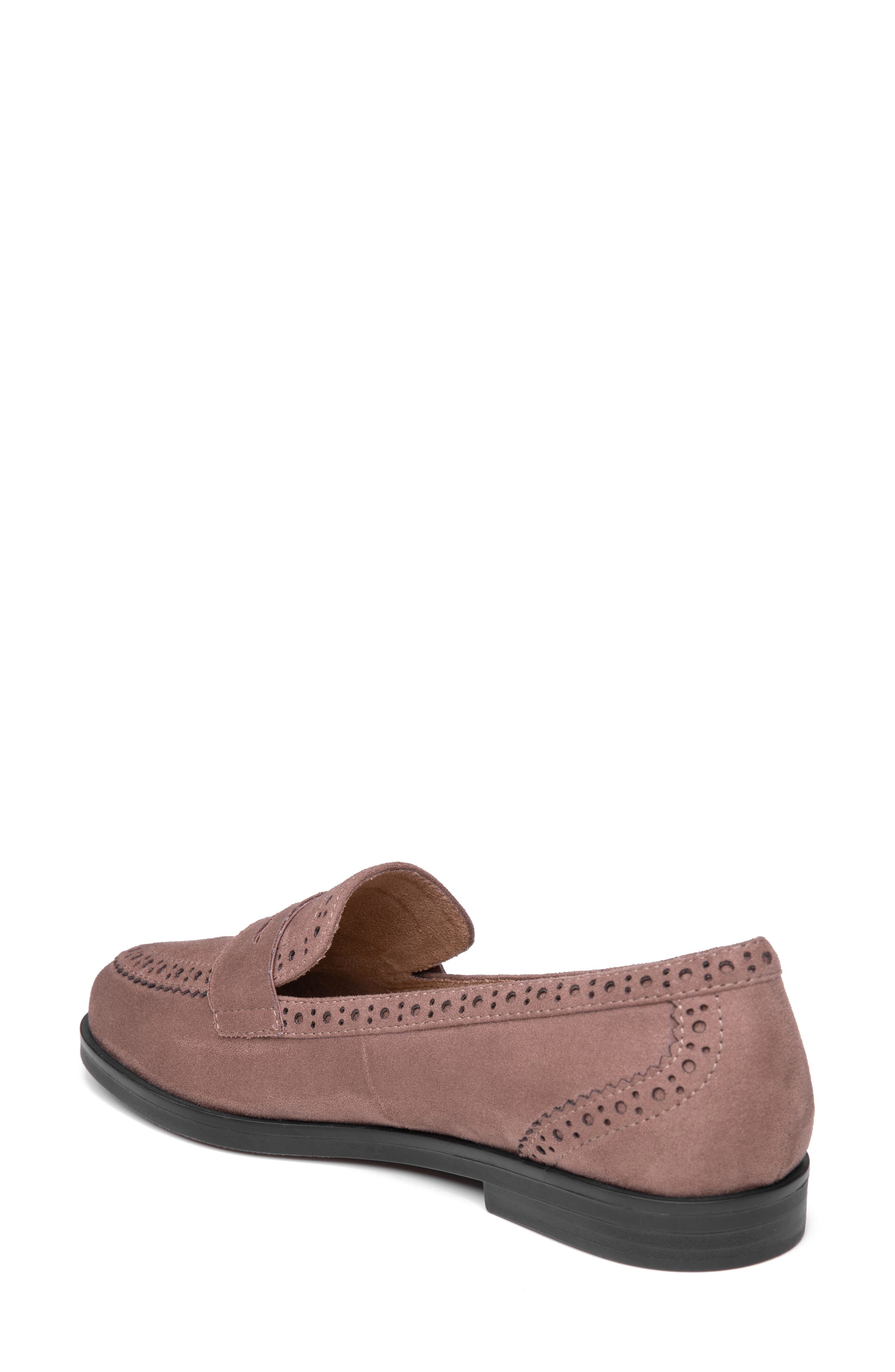 Me Too Breck Penny Loafer, Alternate, color, Smokey Taupe
