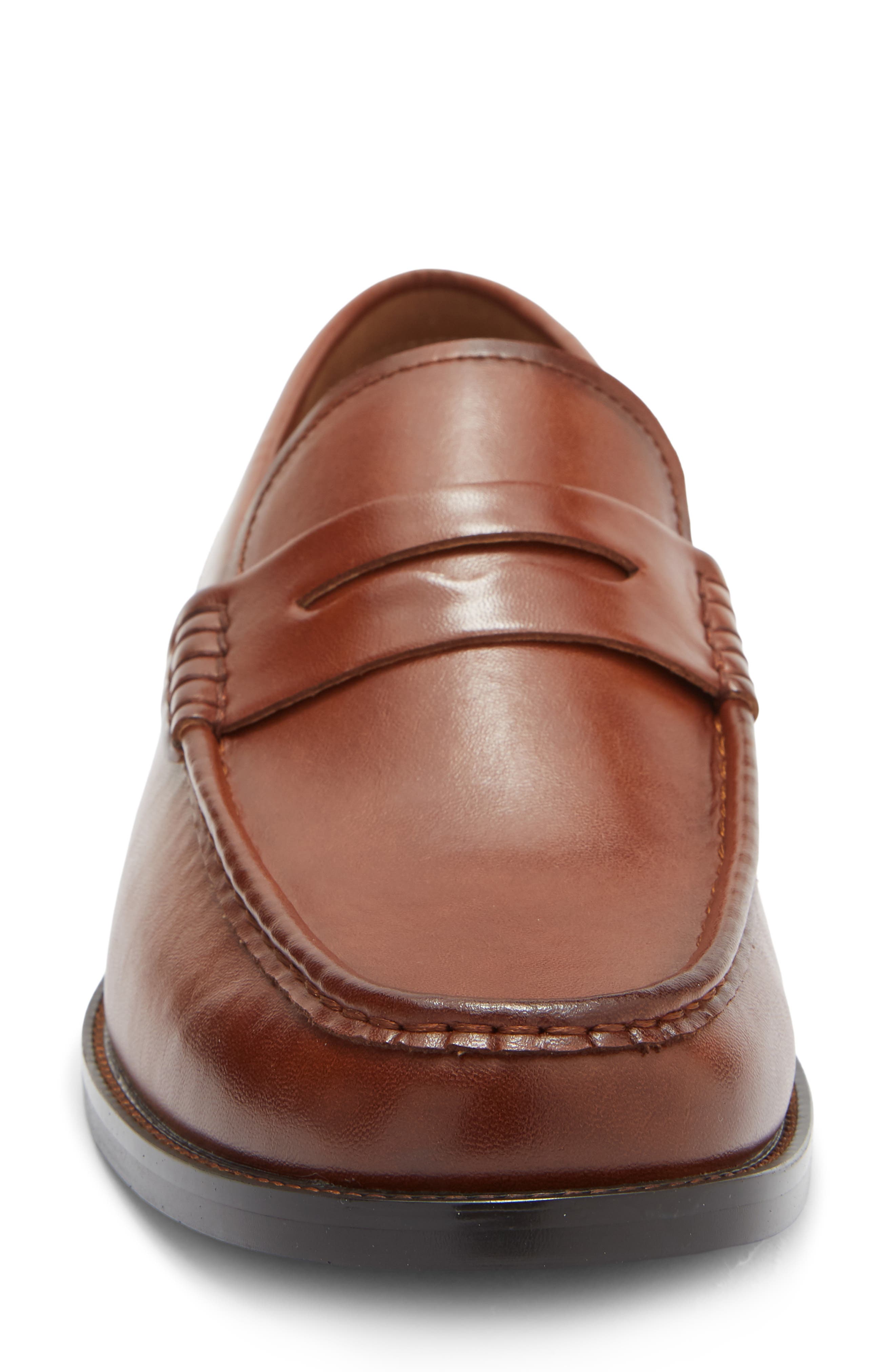 Novak Penny Loafer, Alternate, color, BROWN PATINA