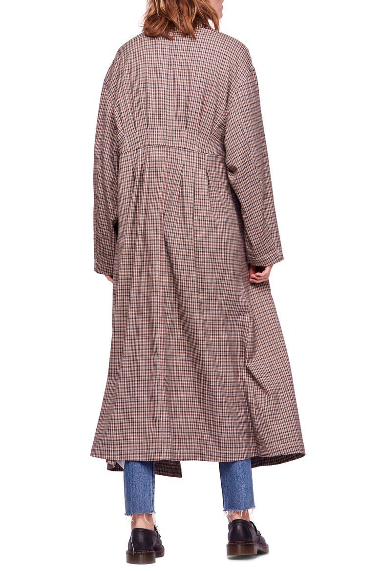 Melody Trench Coat, Alternate, color, NEUTRAL COMBO