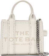 Marc Jacobs The Nano Charm Tote Leather Crossbody Bag