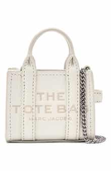 Marc Jacobs The Nano Charm Tote Leather Crossbody Bag