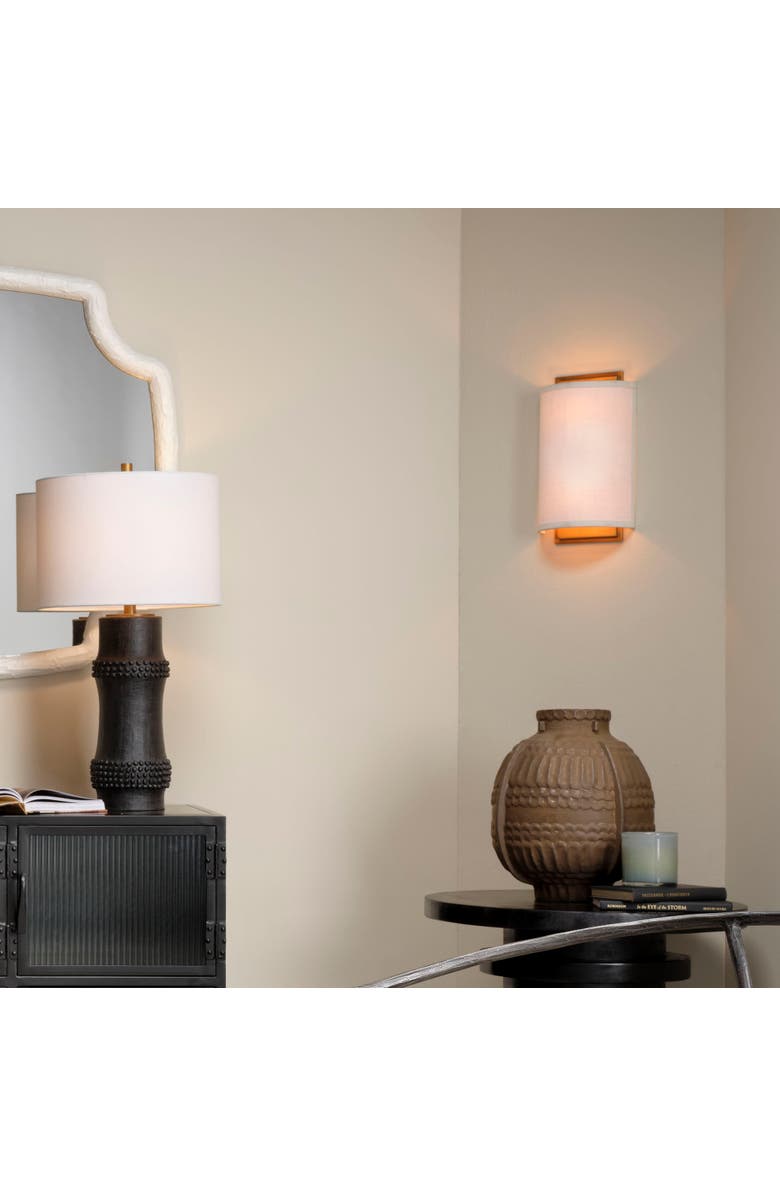 JAMIE YOUNG Riley Wall Sconce, Alternate, color, White