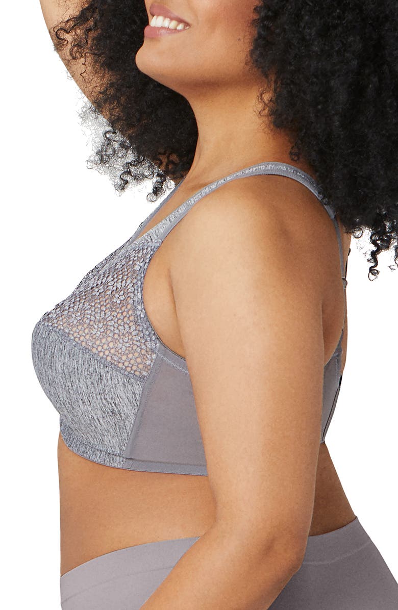 Glamorise MagicLift<sup>®</sup> Moisture Control Bra, Alternate, color, Grey