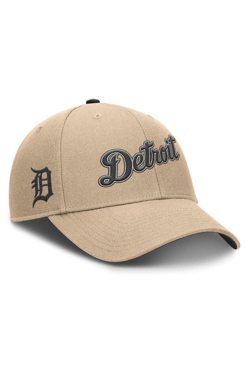 Nike Men's Nike Khaki Detroit Tigers Rise Adjustable Hat, Alternate, color, Khaki