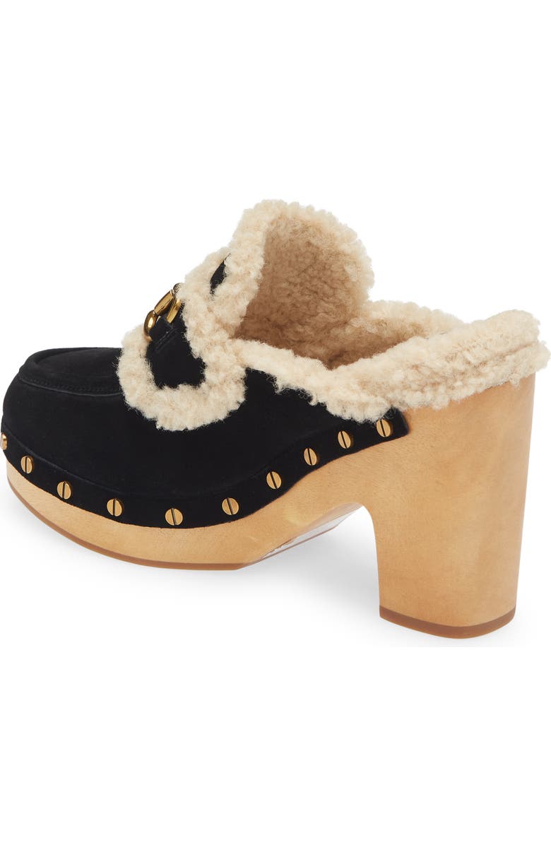 Jeffrey Campbell Delanie Faux Shearling Mule, Alternate, color,