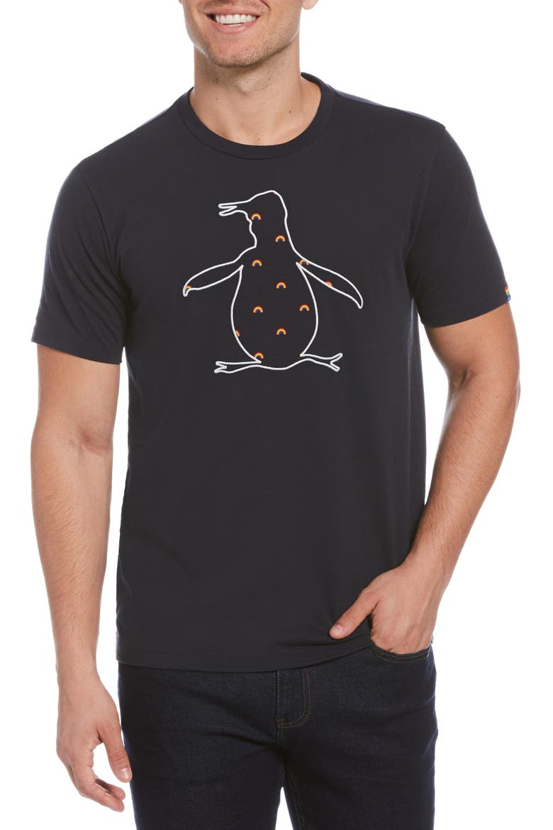 Pete Fill Graphic Tee, Main, color, DARK SAPPHIRE