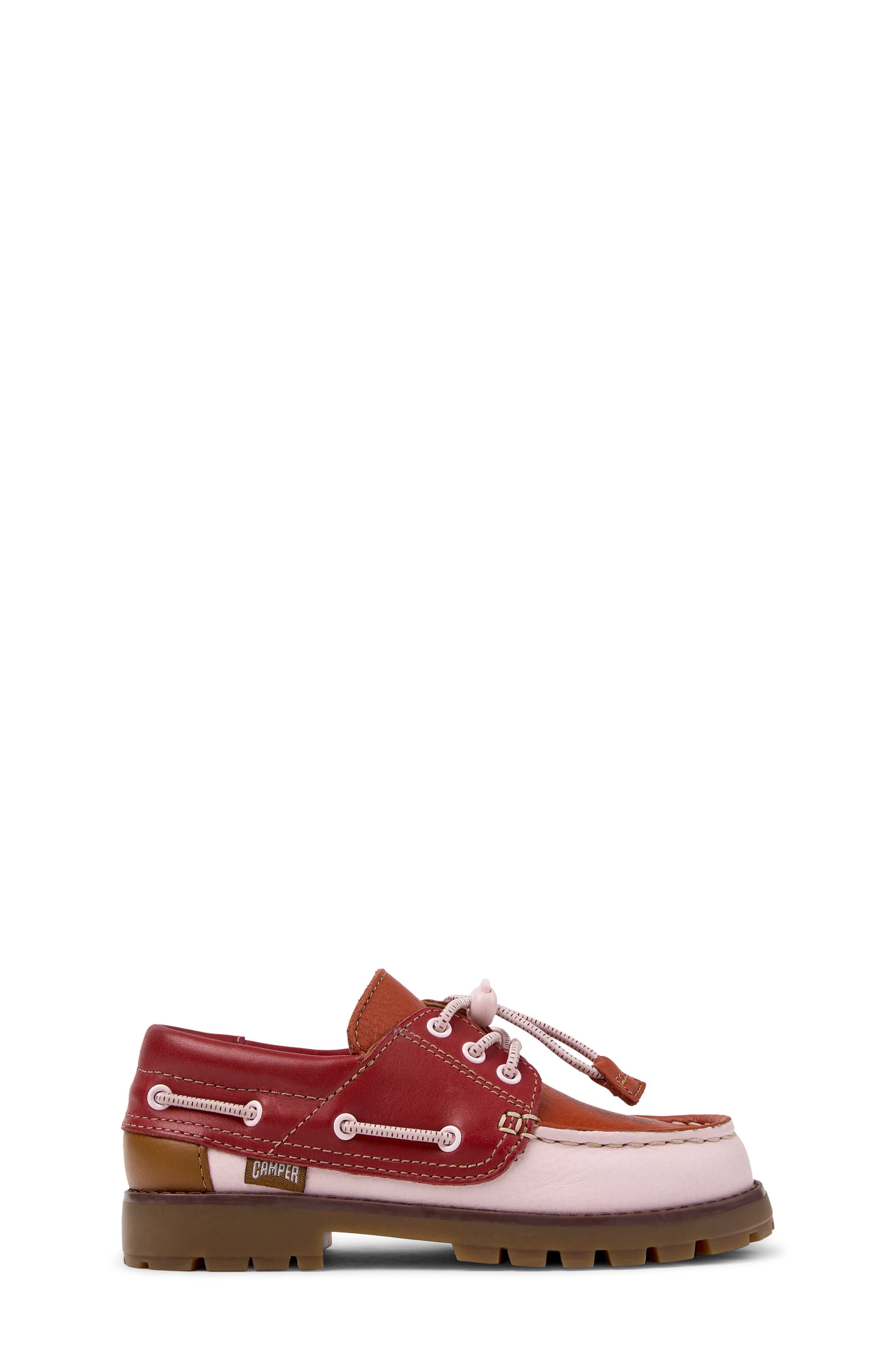 Kids' Twins Compas Leather Boat Shoe, Alternate, color, MULTI - ASSORTED