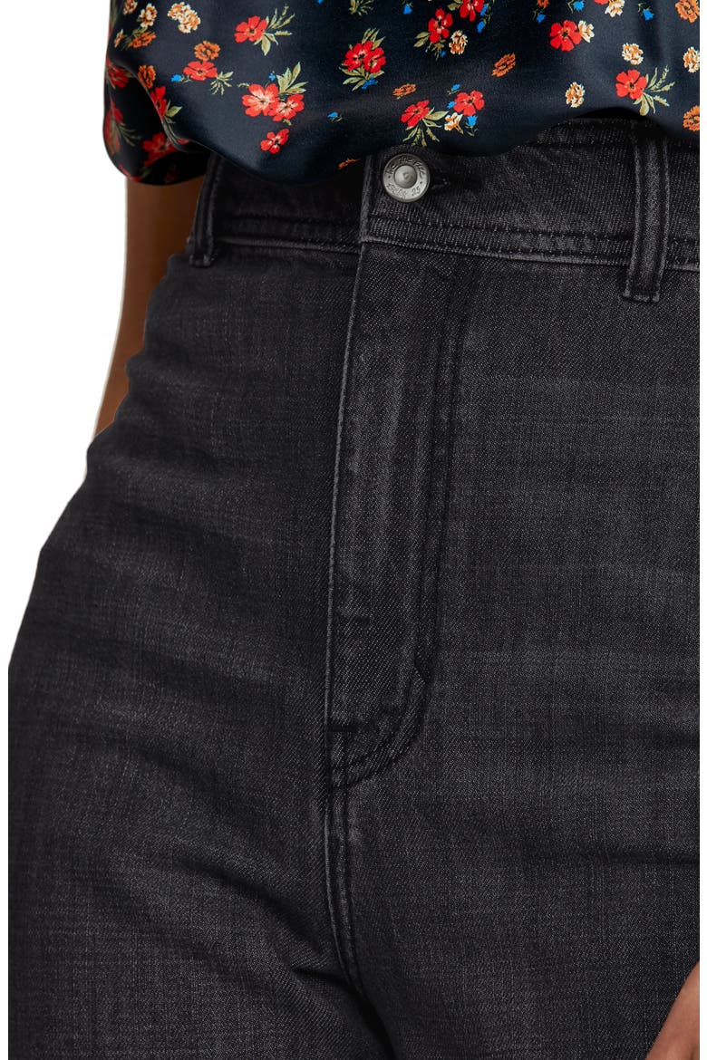 Mindy Flare Jeans, Alternate, color, BLACK