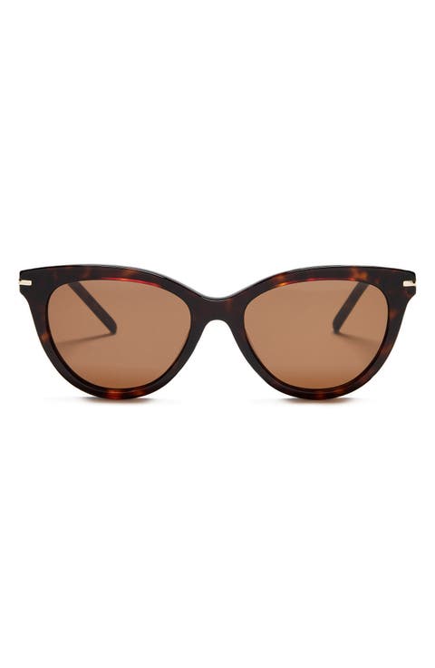 Micah 53mm Cat Eye Sunglasses