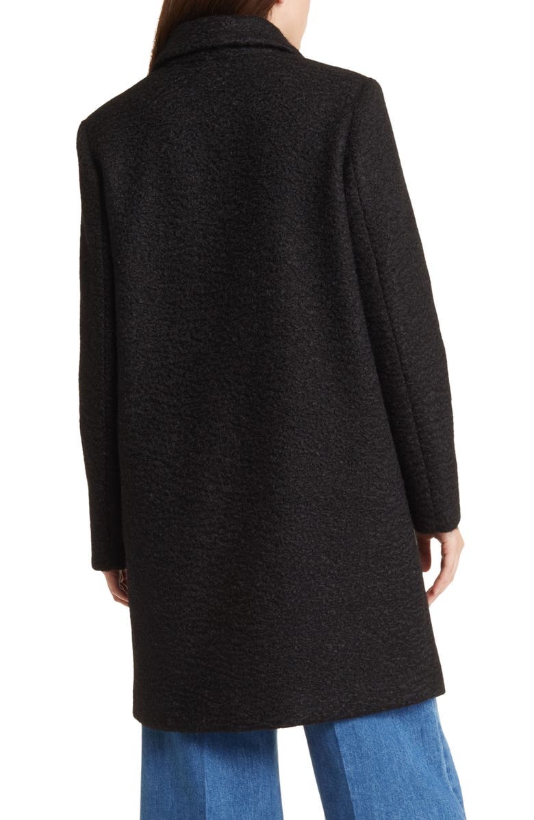 Sam Edelman Bouclé Tweed Double Breasted Coat, Alternate, color,