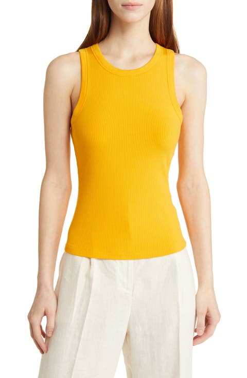 Scoop Neck Rib Tank