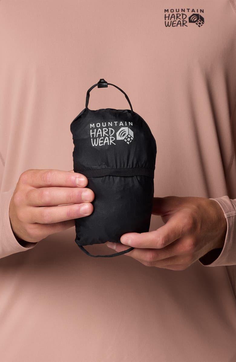 Mountain Hardwear Kor AirShell<sup>™</sup> Hooded Jacket, Alternate, color, Black