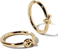 Jennifer Fisher Mini Knot Hoop Earrings