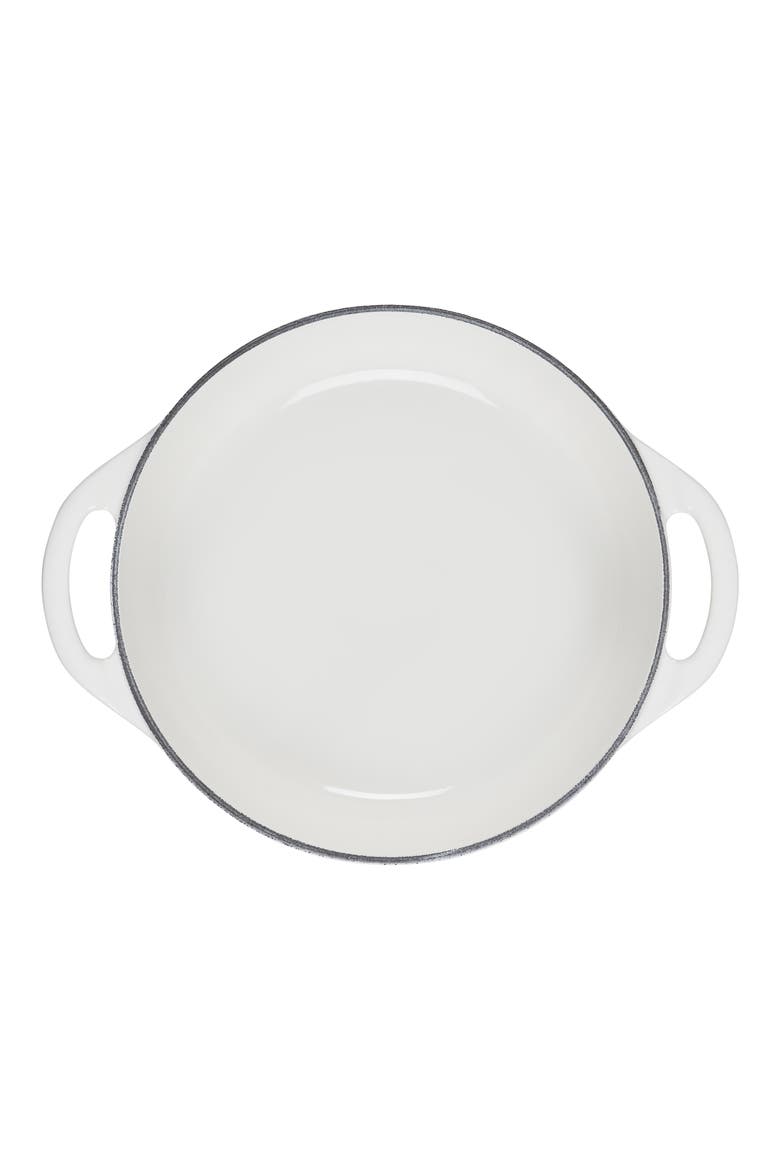 Signature 2.75 Quart Enamel Dutch Oven, Alternate, color, WHITE