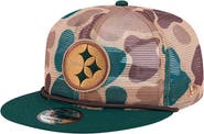 New Era Men's New Era Camo Pittsburgh Steelers Duck Camo 9FIFTY Snapback Hat