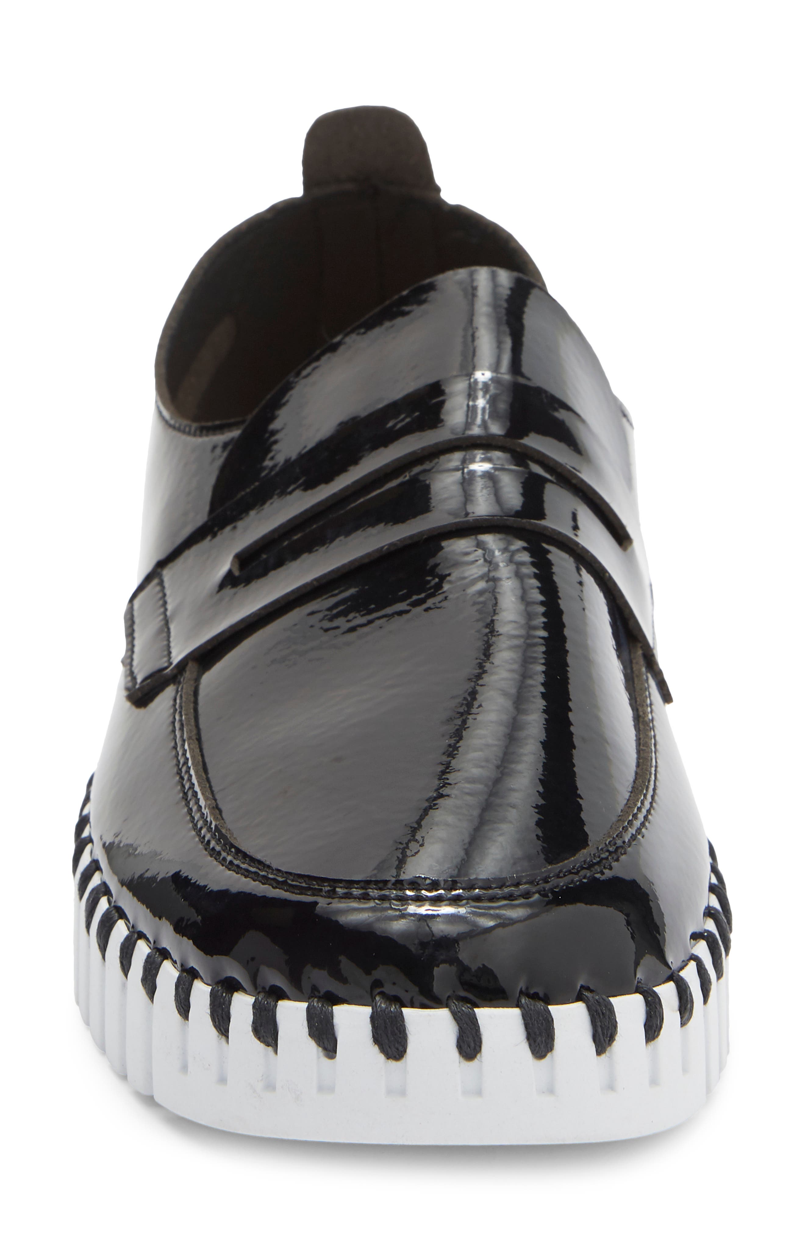 Tulip Loafer, Alternate, color, BLACK